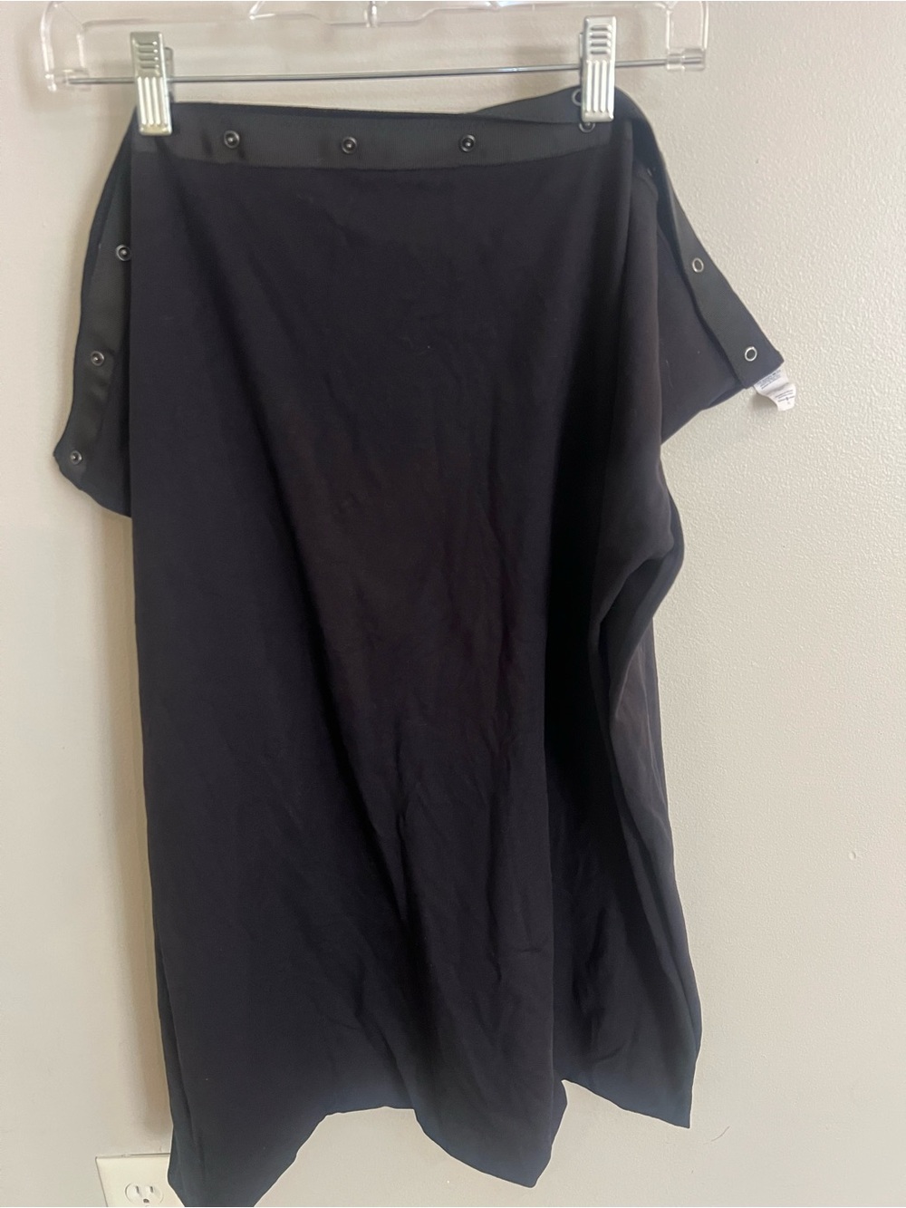 Lululemon Warp Womens One Size Black Snap Button Lightweight Athletic